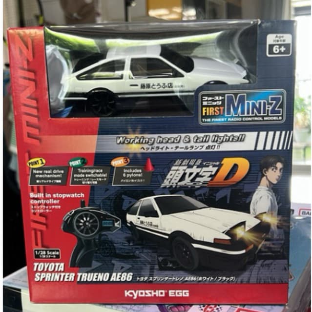 Initial D รถดริฟวิทยุบังคับ ลิขสิทธิ์แท้จากญี่ปุ่น AE86 รถส่งเต้าหู้ในตำนาน