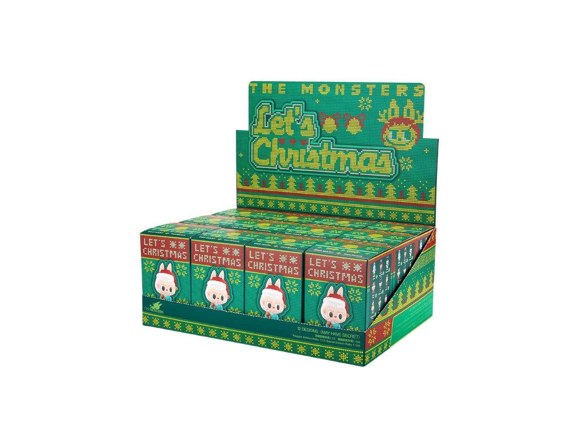 POP MART The Monsters Let's Christmas Series Blind Box (ยกกล่อง)