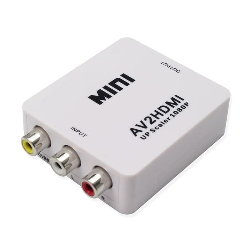 ตัวแปลงสัญญาณ AV เป็น HDMI (AV2HDMI) ขนาดเล็ก รองรับ 1080P