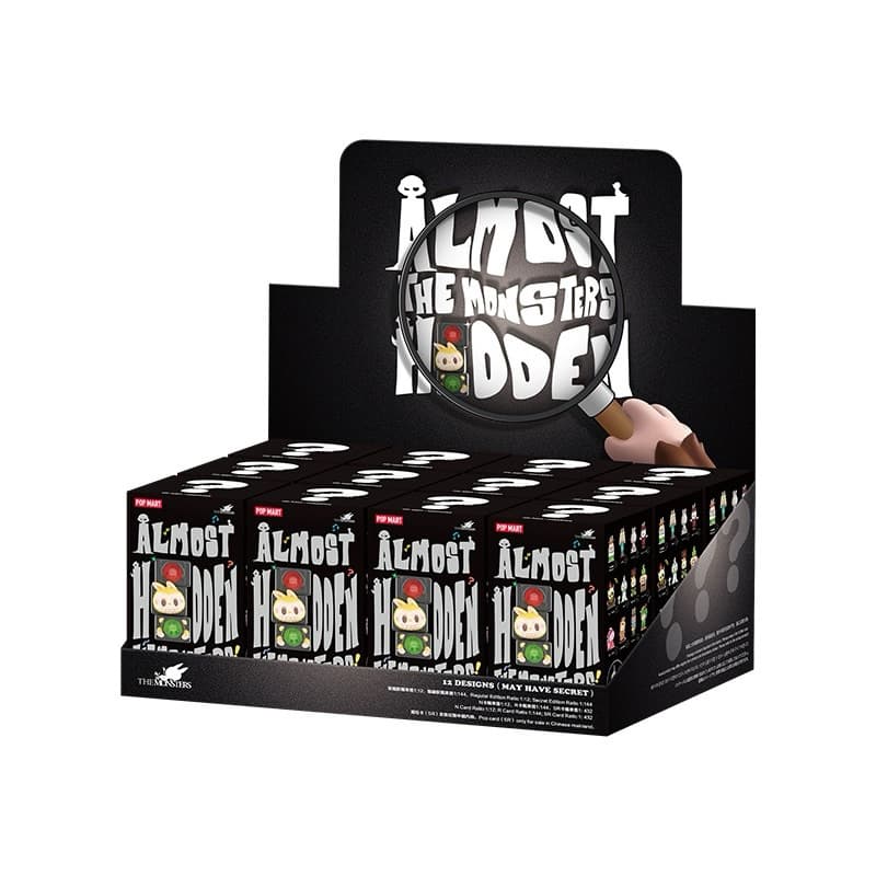 กล่องสุ่ม POP MART The Monsters Almost Hidden Series (ยกกล่อง)