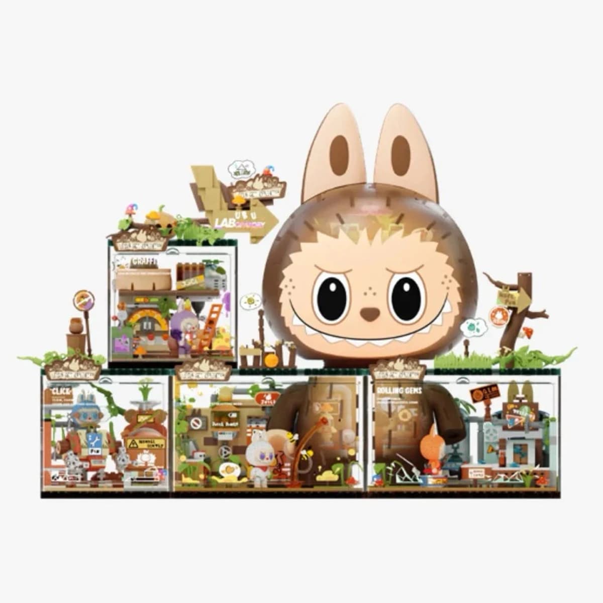 ชุดตัวต่อ Playful Home - The Monsters' Playful Lab Diorama