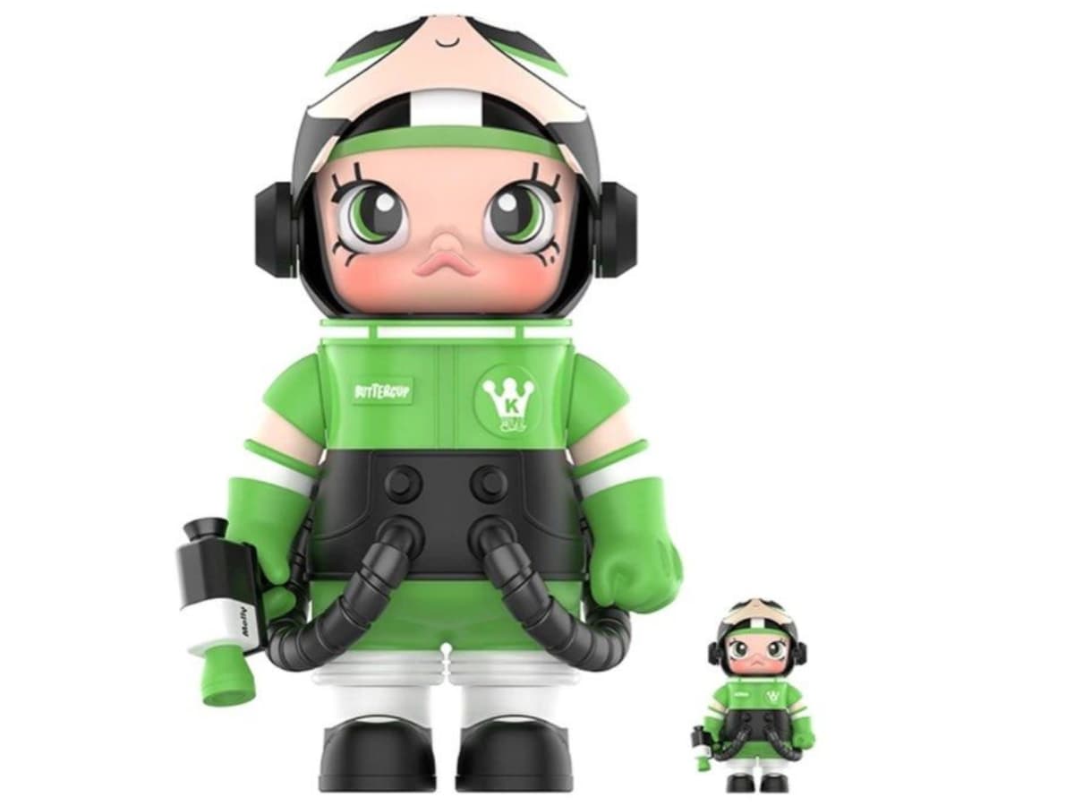 ฟิกเกอร์ MEGA SPACE MOLLY 400% + 100% The Powerpuff Girls - Buttercup (แกะซีลเช็คการ์ด ไม่แกะตัว)
